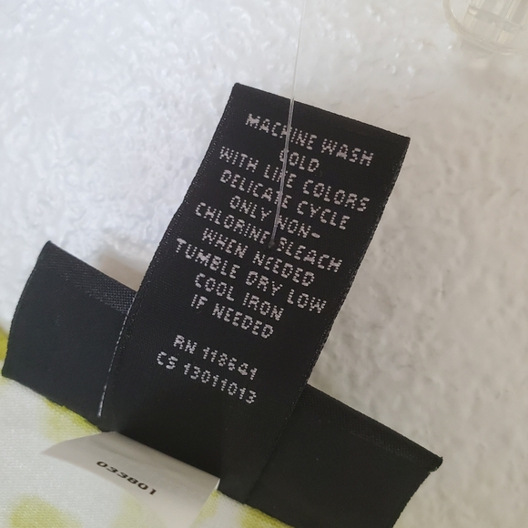 Lane Bryant NWT Women's Lime‎ Green & White Sleeveless Stretch Knit Wrap Dress - Picture 6 of 9